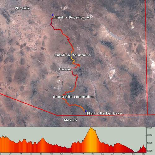 The Arizona Trail Race 300 and 750 Mile Mountain Bike Races