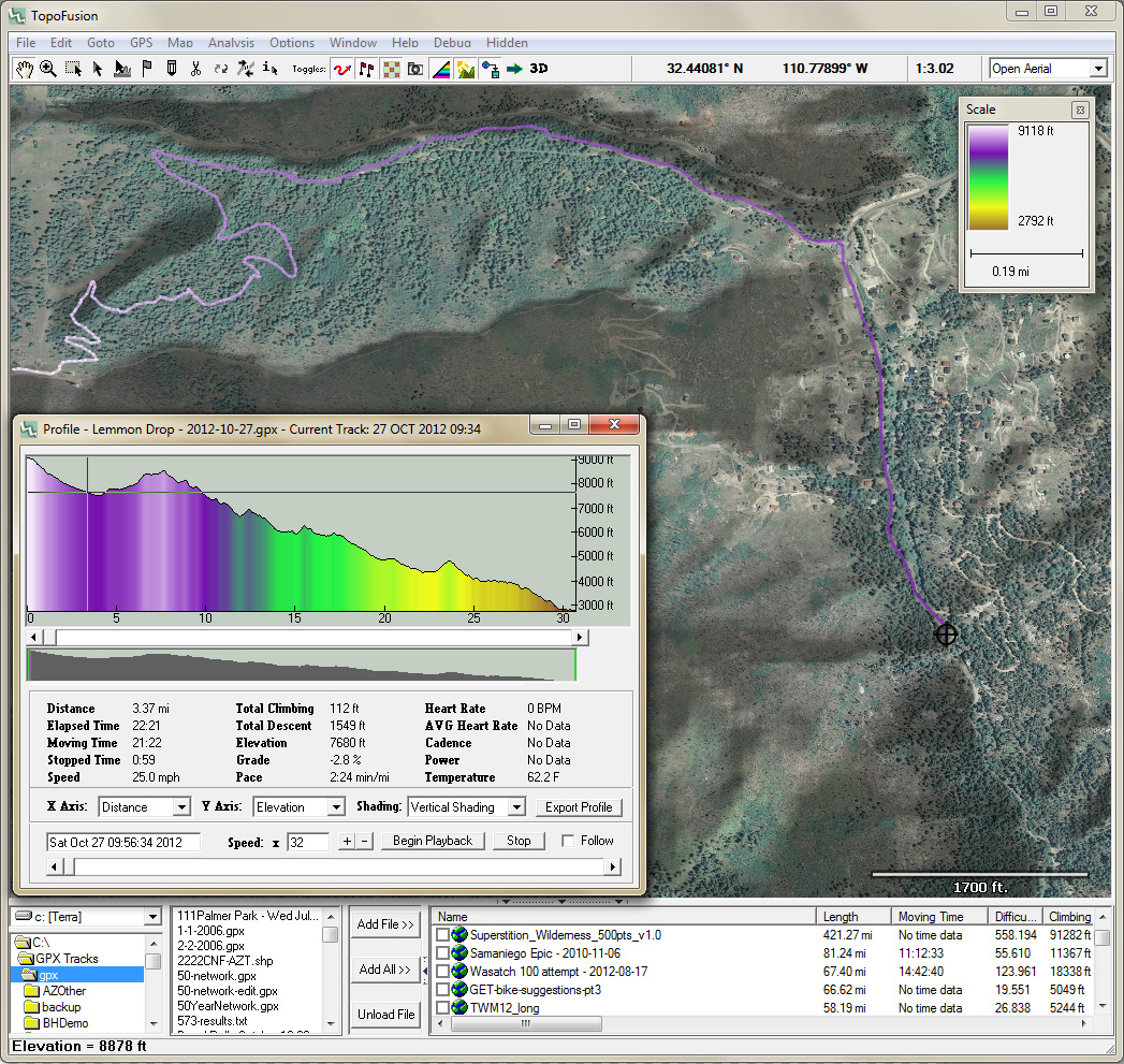 Topographic Map App 